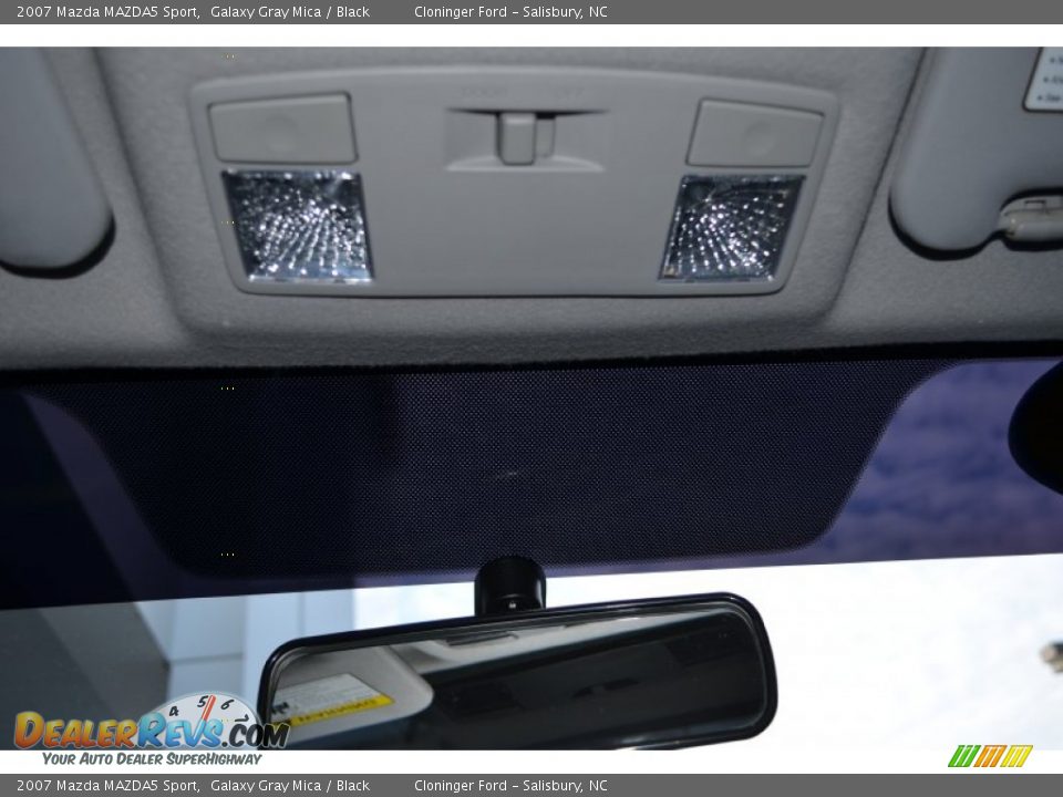 2007 Mazda MAZDA5 Sport Galaxy Gray Mica / Black Photo #24