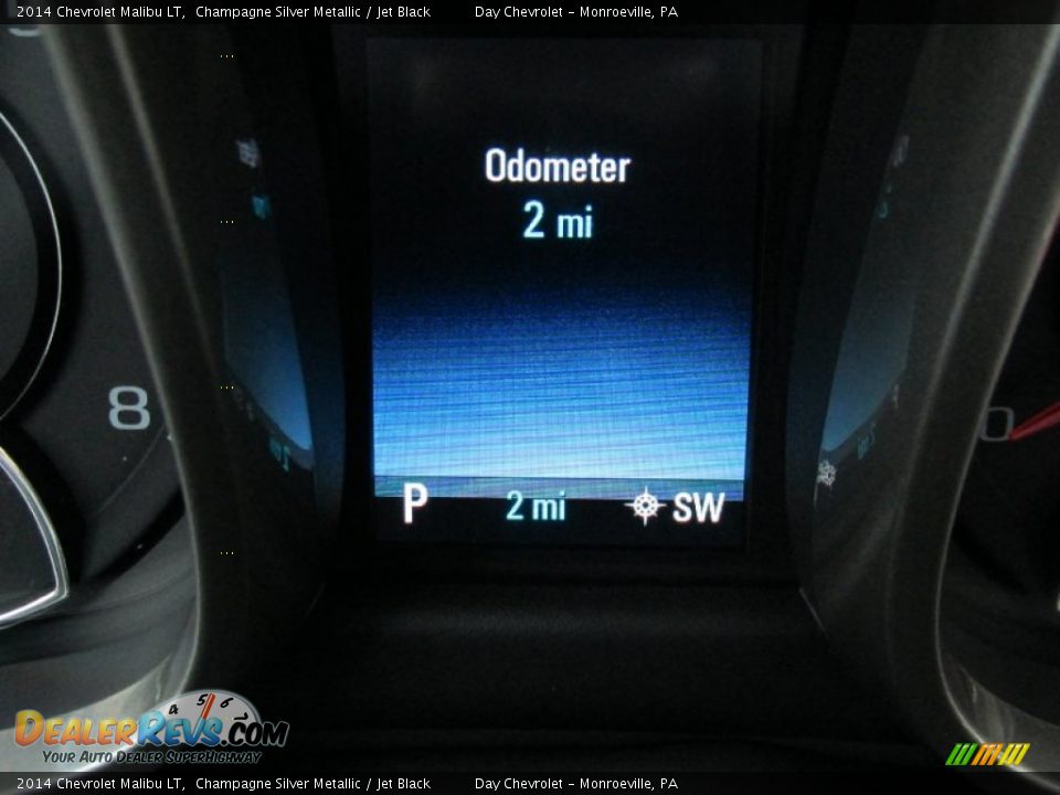 2014 Chevrolet Malibu LT Champagne Silver Metallic / Jet Black Photo #20