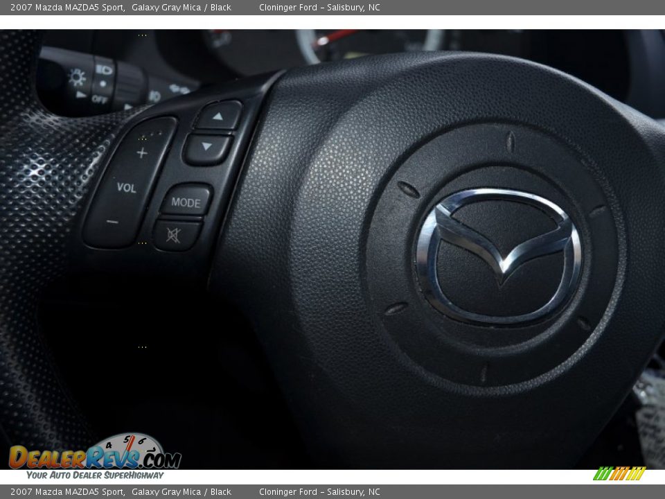 2007 Mazda MAZDA5 Sport Galaxy Gray Mica / Black Photo #25