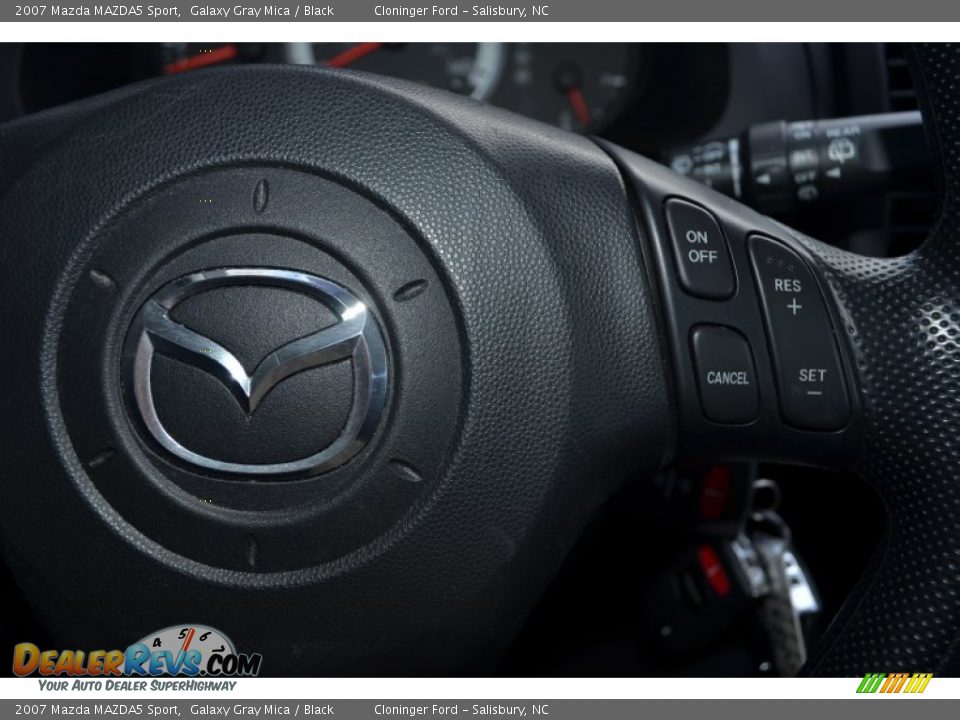 2007 Mazda MAZDA5 Sport Galaxy Gray Mica / Black Photo #26