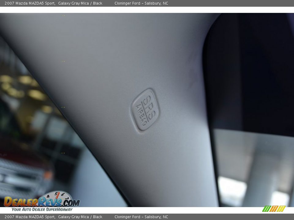2007 Mazda MAZDA5 Sport Galaxy Gray Mica / Black Photo #28