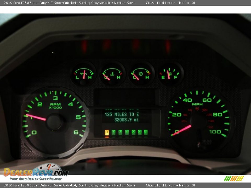 2010 Ford F250 Super Duty XLT SuperCab 4x4 Sterling Gray Metallic / Medium Stone Photo #8