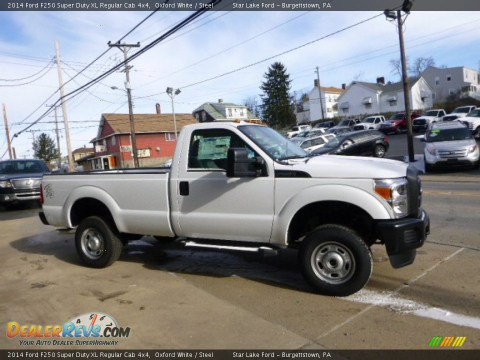 Oxford White 2014 Ford F250 Super Duty XL Regular Cab 4x4 Photo #4