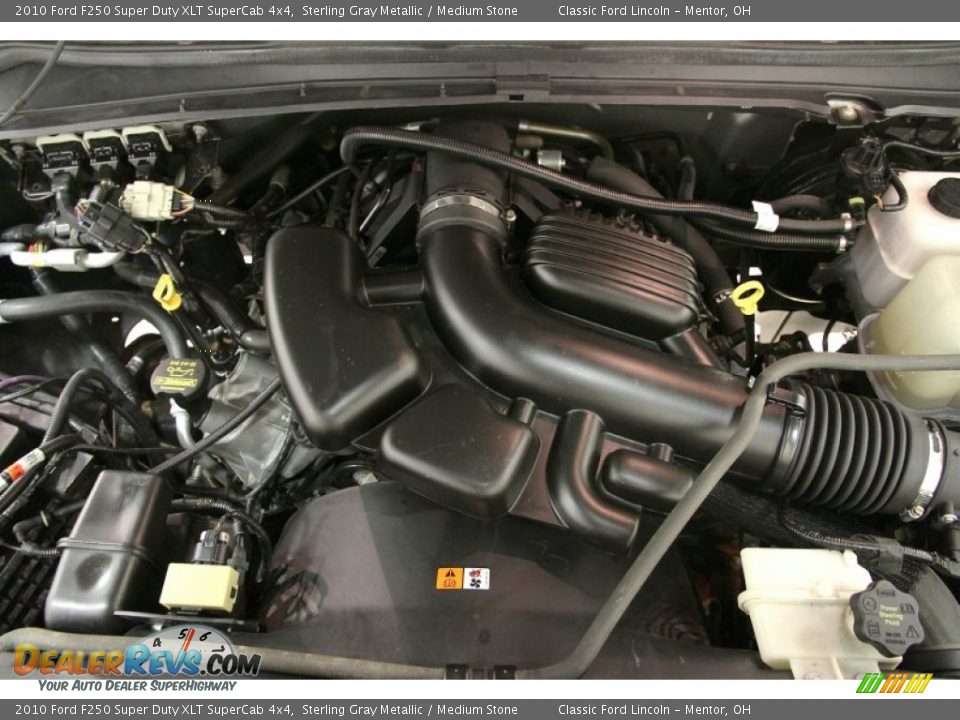 2010 Ford F250 Super Duty XLT SuperCab 4x4 Sterling Gray Metallic / Medium Stone Photo #17