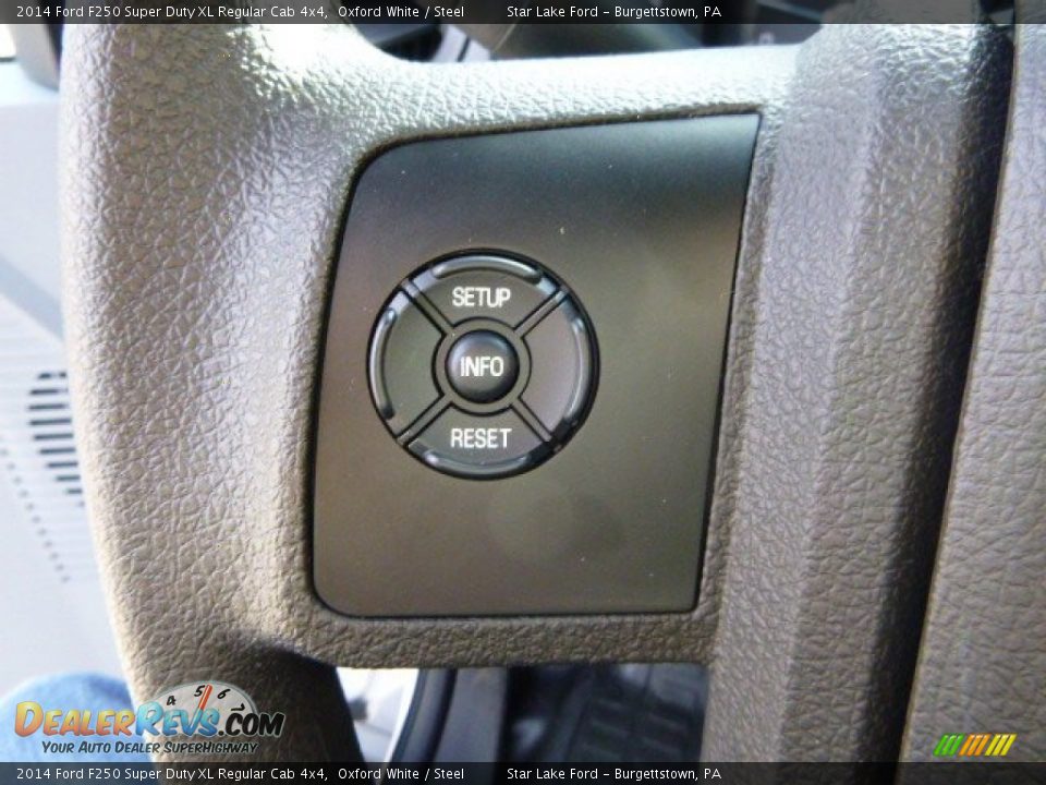 Controls of 2014 Ford F250 Super Duty XL Regular Cab 4x4 Photo #16