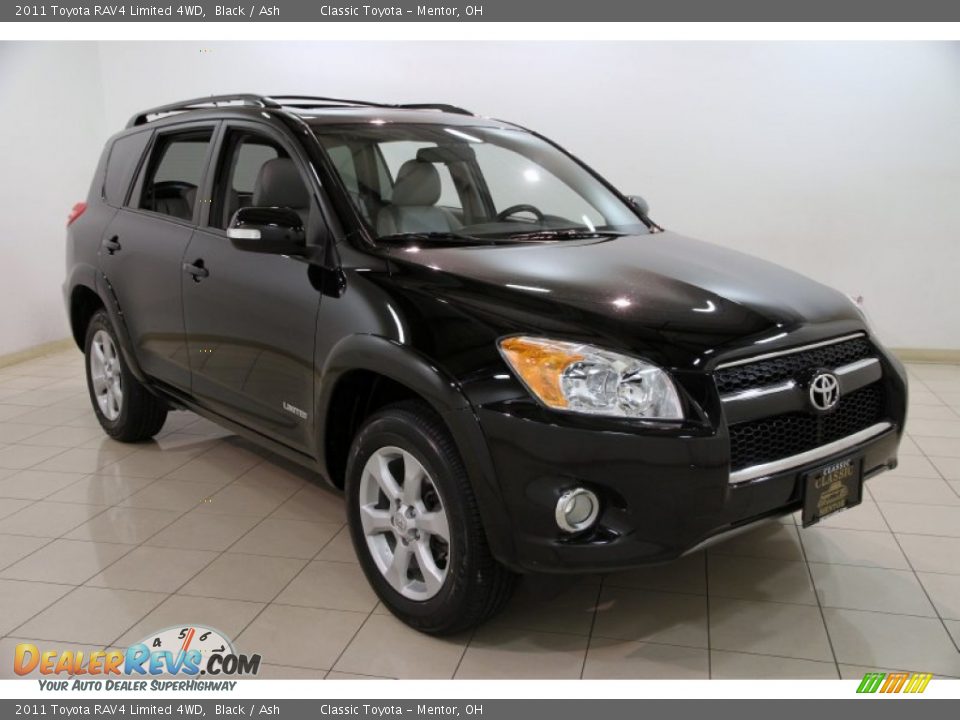 2011 Toyota RAV4 Limited 4WD Black / Ash Photo #1
