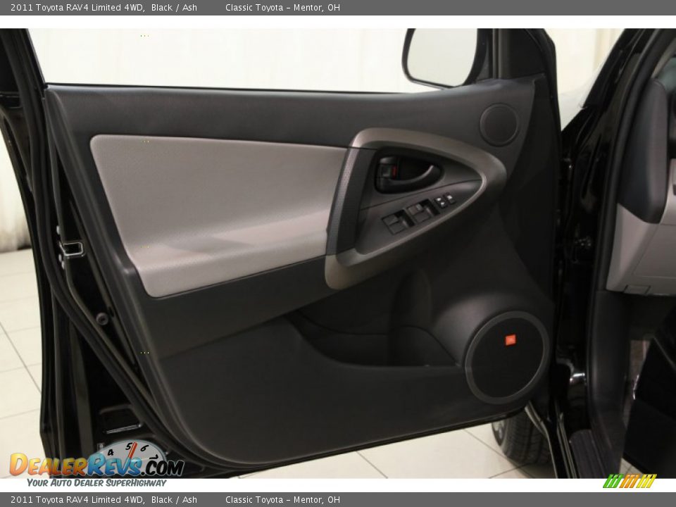 2011 Toyota RAV4 Limited 4WD Black / Ash Photo #4