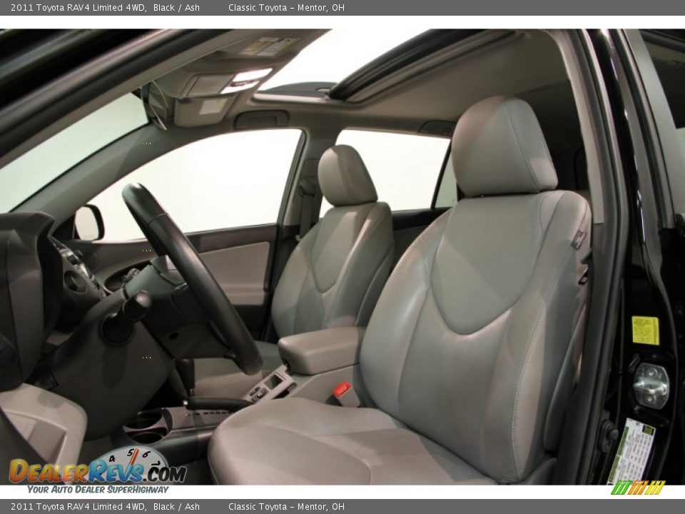 2011 Toyota RAV4 Limited 4WD Black / Ash Photo #5