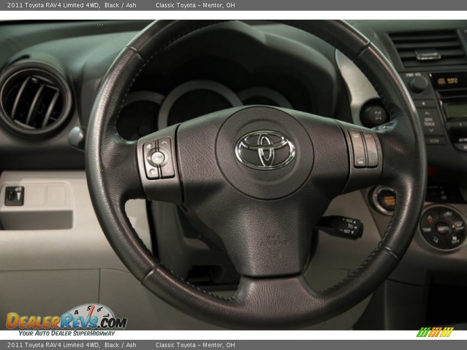 2011 Toyota RAV4 Limited 4WD Black / Ash Photo #6