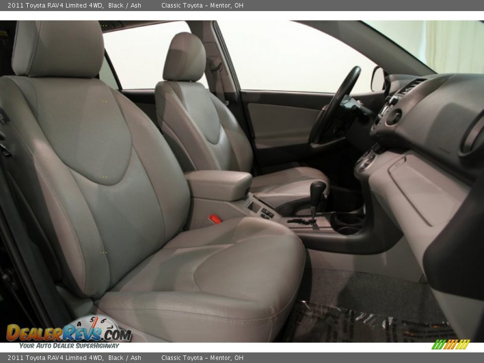 2011 Toyota RAV4 Limited 4WD Black / Ash Photo #11