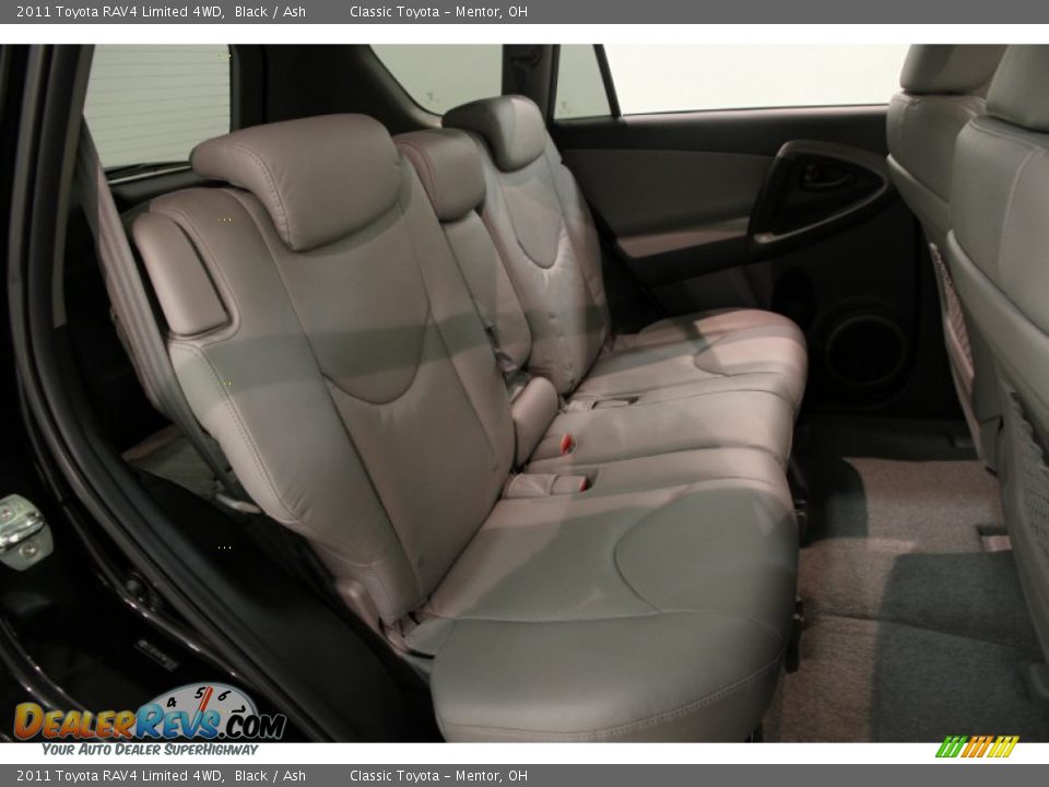2011 Toyota RAV4 Limited 4WD Black / Ash Photo #12