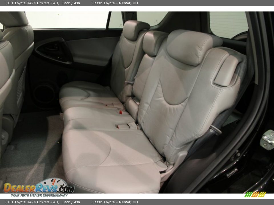 2011 Toyota RAV4 Limited 4WD Black / Ash Photo #13