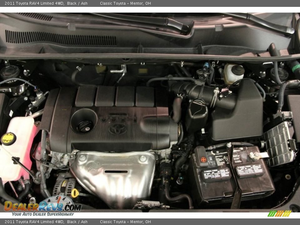 2011 Toyota RAV4 Limited 4WD Black / Ash Photo #15