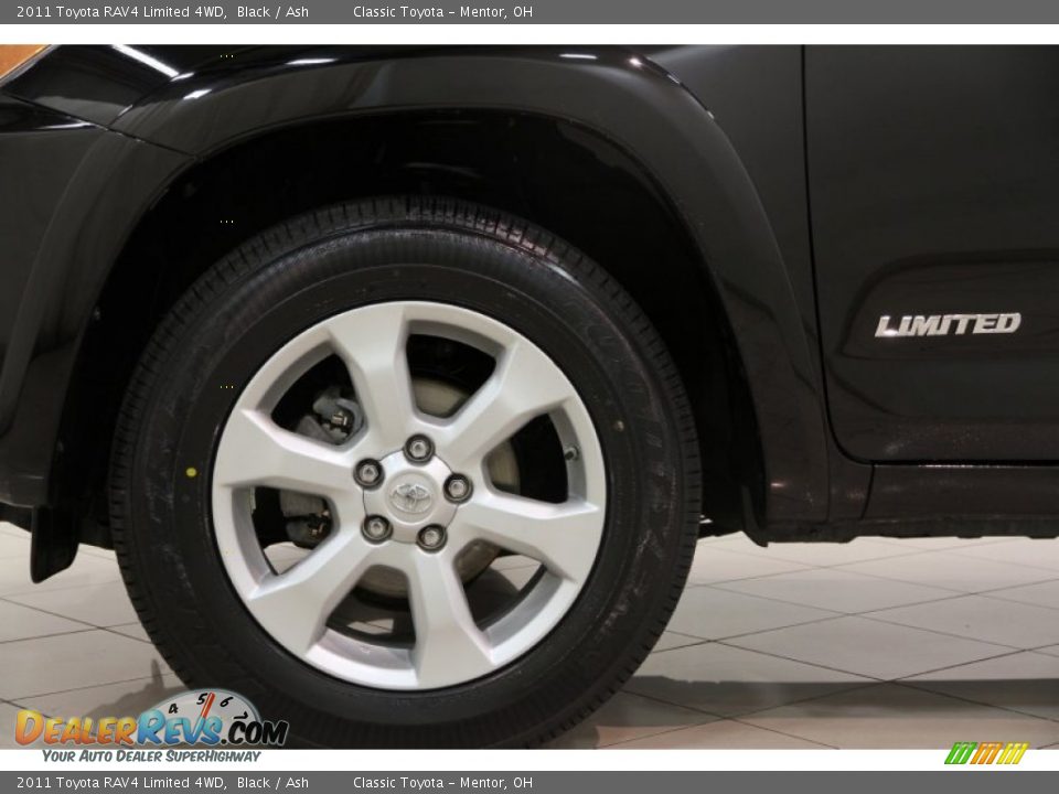 2011 Toyota RAV4 Limited 4WD Black / Ash Photo #16