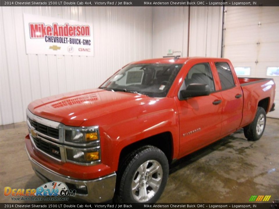 2014 Chevrolet Silverado 1500 LT Double Cab 4x4 Victory Red / Jet Black Photo #1