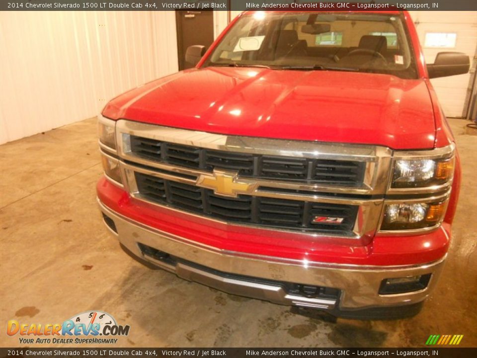 2014 Chevrolet Silverado 1500 LT Double Cab 4x4 Victory Red / Jet Black Photo #2