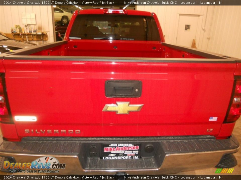 2014 Chevrolet Silverado 1500 LT Double Cab 4x4 Victory Red / Jet Black Photo #3