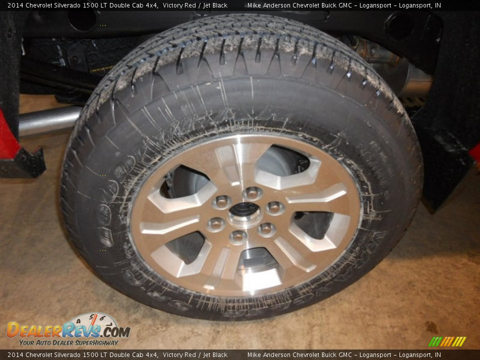 2014 Chevrolet Silverado 1500 LT Double Cab 4x4 Victory Red / Jet Black Photo #4