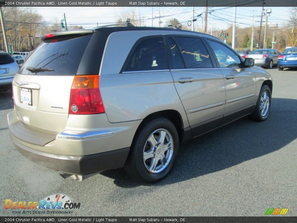 2004 Chrysler Pacifica AWD Linen Gold Metallic / Light Taupe Photo #6