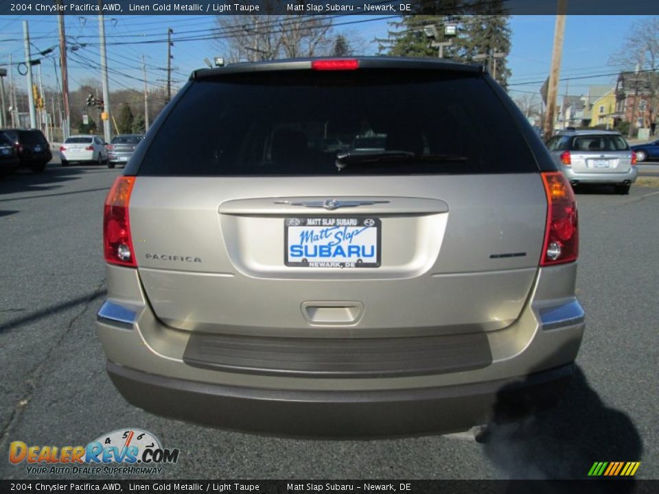 2004 Chrysler Pacifica AWD Linen Gold Metallic / Light Taupe Photo #7
