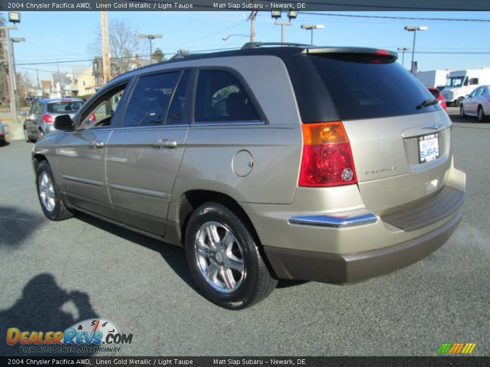 2004 Chrysler Pacifica AWD Linen Gold Metallic / Light Taupe Photo #8