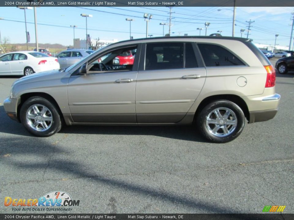 2004 Chrysler Pacifica AWD Linen Gold Metallic / Light Taupe Photo #9