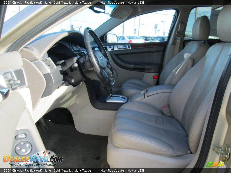 2004 Chrysler Pacifica AWD Linen Gold Metallic / Light Taupe Photo #11