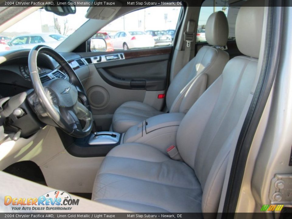 2004 Chrysler Pacifica AWD Linen Gold Metallic / Light Taupe Photo #14
