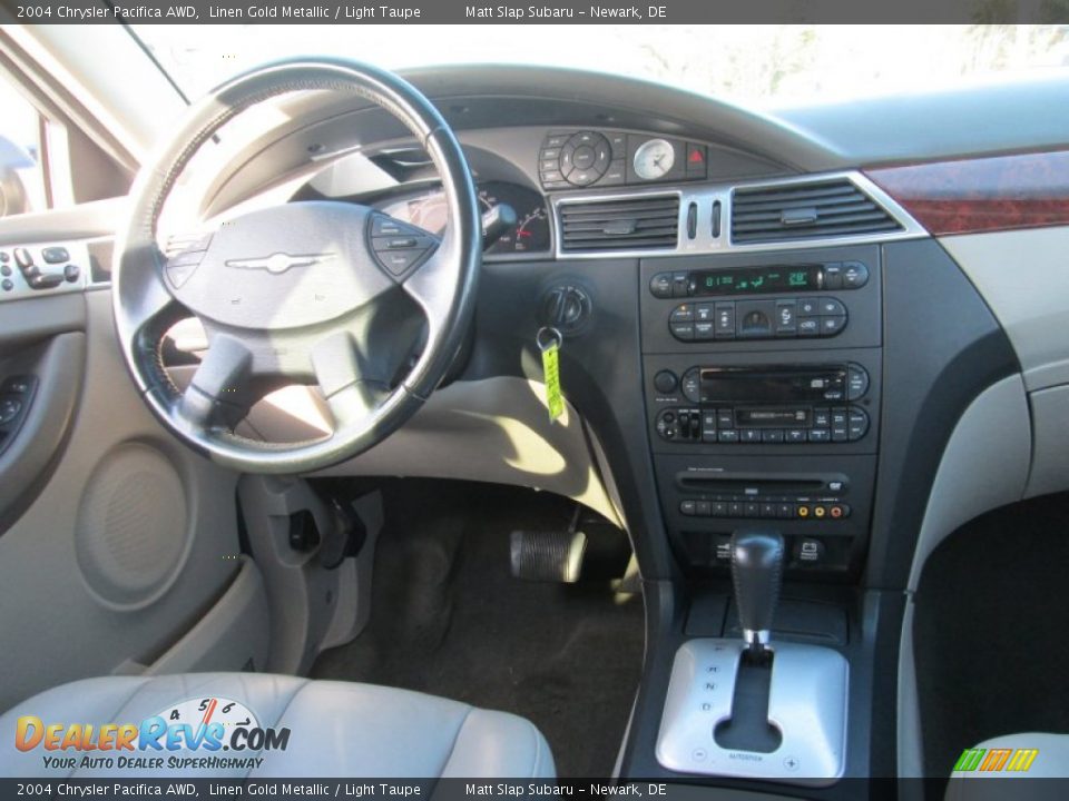 2004 Chrysler Pacifica AWD Linen Gold Metallic / Light Taupe Photo #16