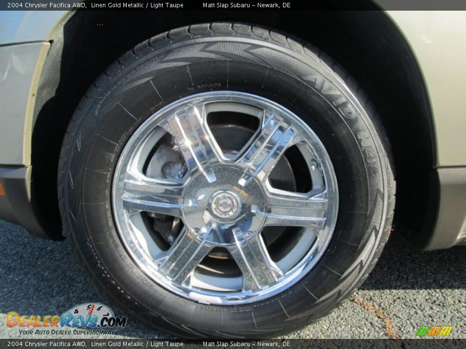 2004 Chrysler Pacifica AWD Linen Gold Metallic / Light Taupe Photo #23