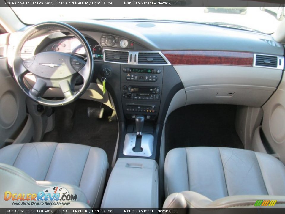 2004 Chrysler Pacifica AWD Linen Gold Metallic / Light Taupe Photo #25