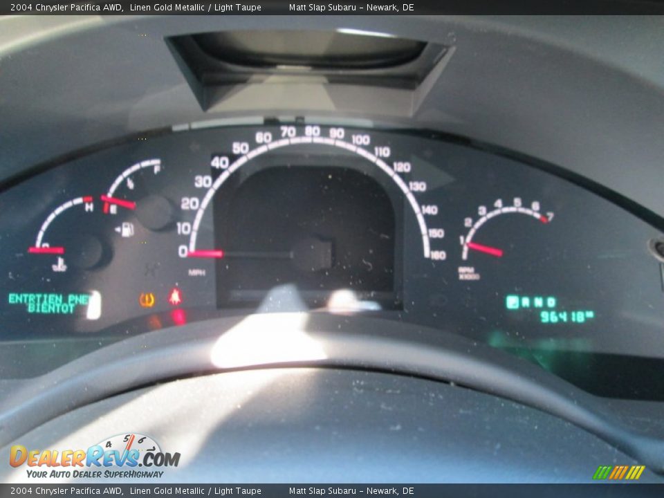 2004 Chrysler Pacifica AWD Linen Gold Metallic / Light Taupe Photo #28