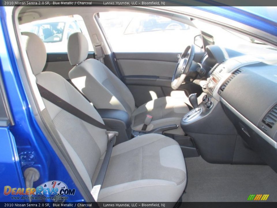 2010 Nissan Sentra 2.0 SR Blue Metallic / Charcoal Photo #9