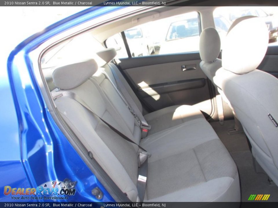 2010 Nissan Sentra 2.0 SR Blue Metallic / Charcoal Photo #10