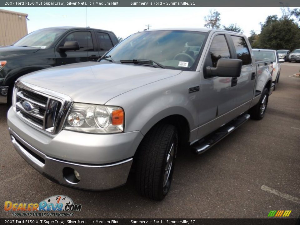 2007 Ford F150 XLT SuperCrew Silver Metallic / Medium Flint Photo #2