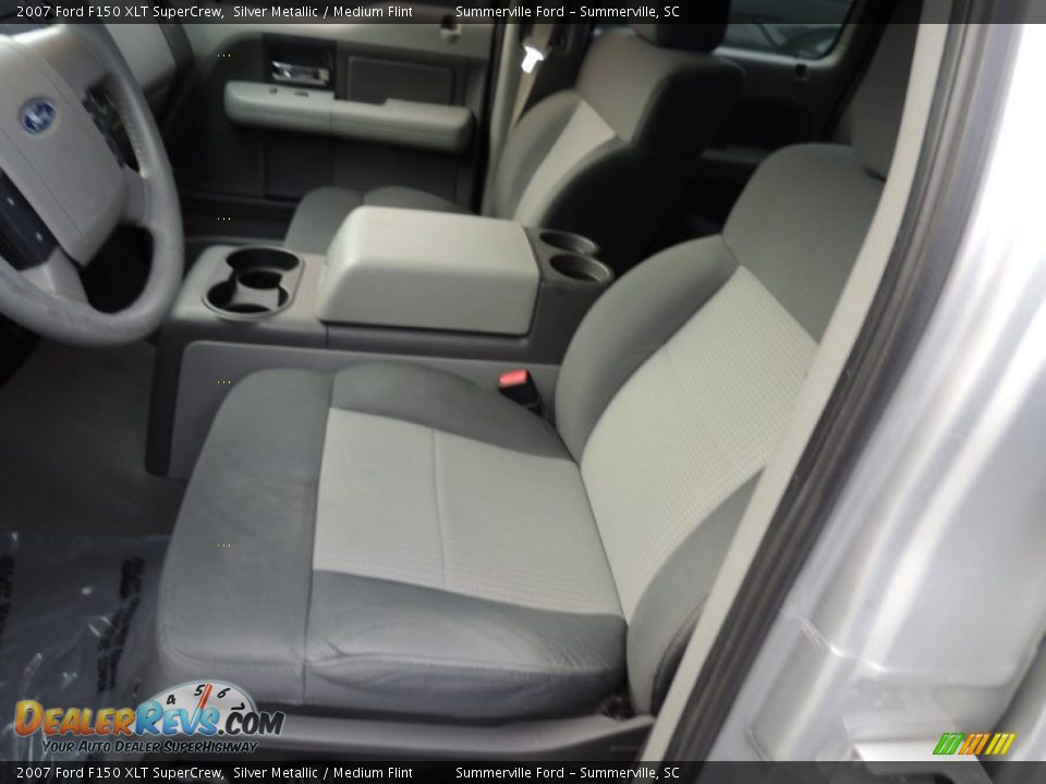 2007 Ford F150 XLT SuperCrew Silver Metallic / Medium Flint Photo #5