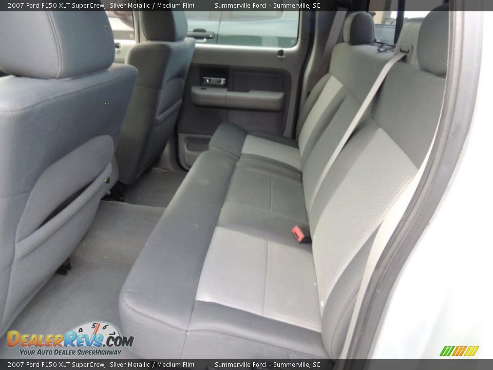 2007 Ford F150 XLT SuperCrew Silver Metallic / Medium Flint Photo #7
