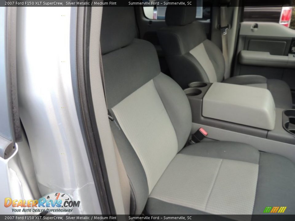 2007 Ford F150 XLT SuperCrew Silver Metallic / Medium Flint Photo #9