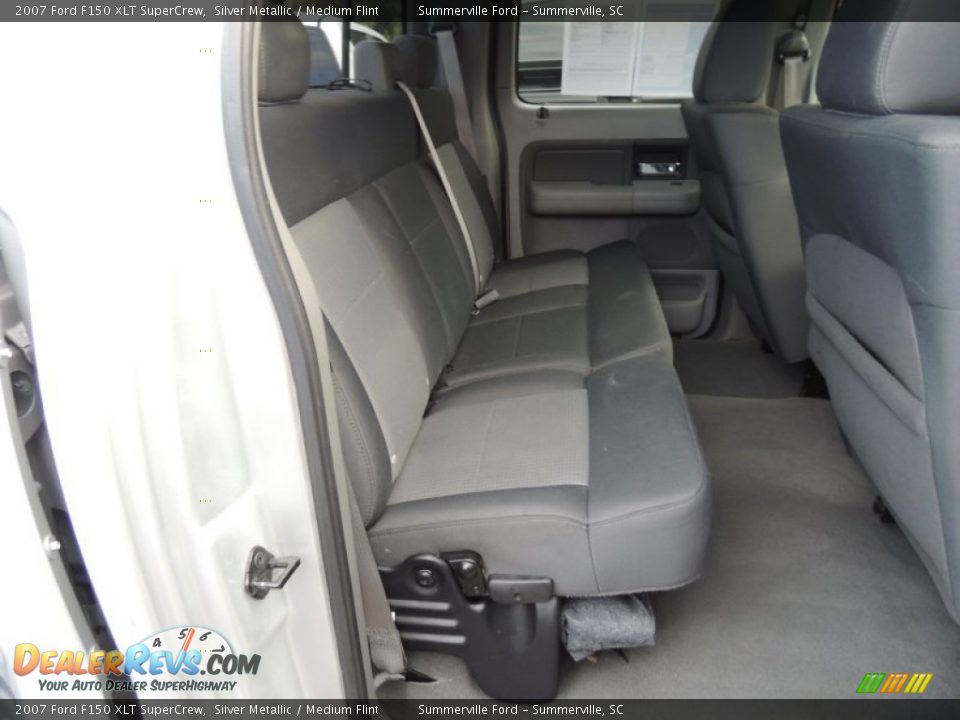 2007 Ford F150 XLT SuperCrew Silver Metallic / Medium Flint Photo #11