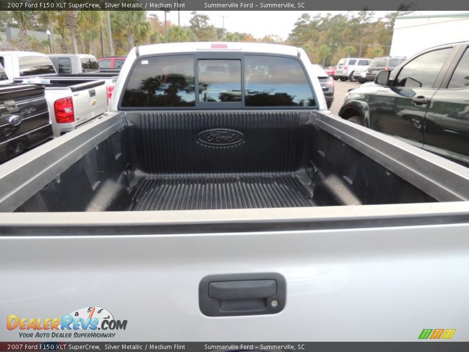 2007 Ford F150 XLT SuperCrew Silver Metallic / Medium Flint Photo #15
