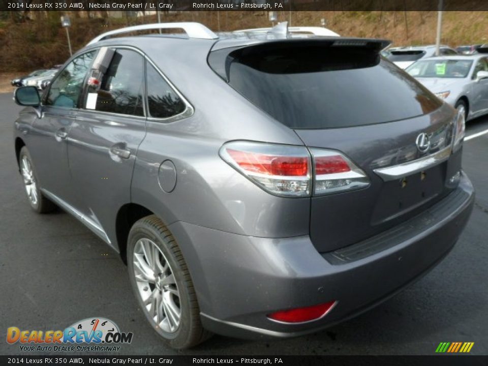 2014 Lexus RX 350 AWD Nebula Gray Pearl / Lt. Gray Photo #2