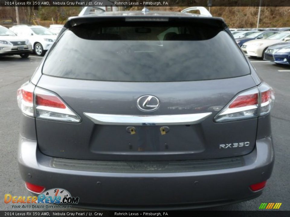 2014 Lexus RX 350 AWD Nebula Gray Pearl / Lt. Gray Photo #3