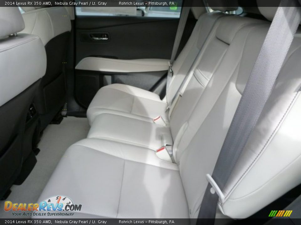 2014 Lexus RX 350 AWD Nebula Gray Pearl / Lt. Gray Photo #10