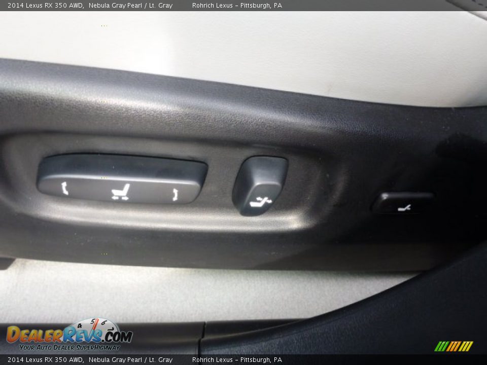 2014 Lexus RX 350 AWD Nebula Gray Pearl / Lt. Gray Photo #14