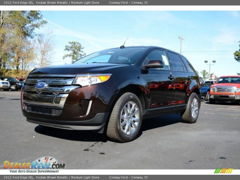 2013 Ford Edge SEL Kodiak Brown Metallic / Medium Light Stone Photo #1