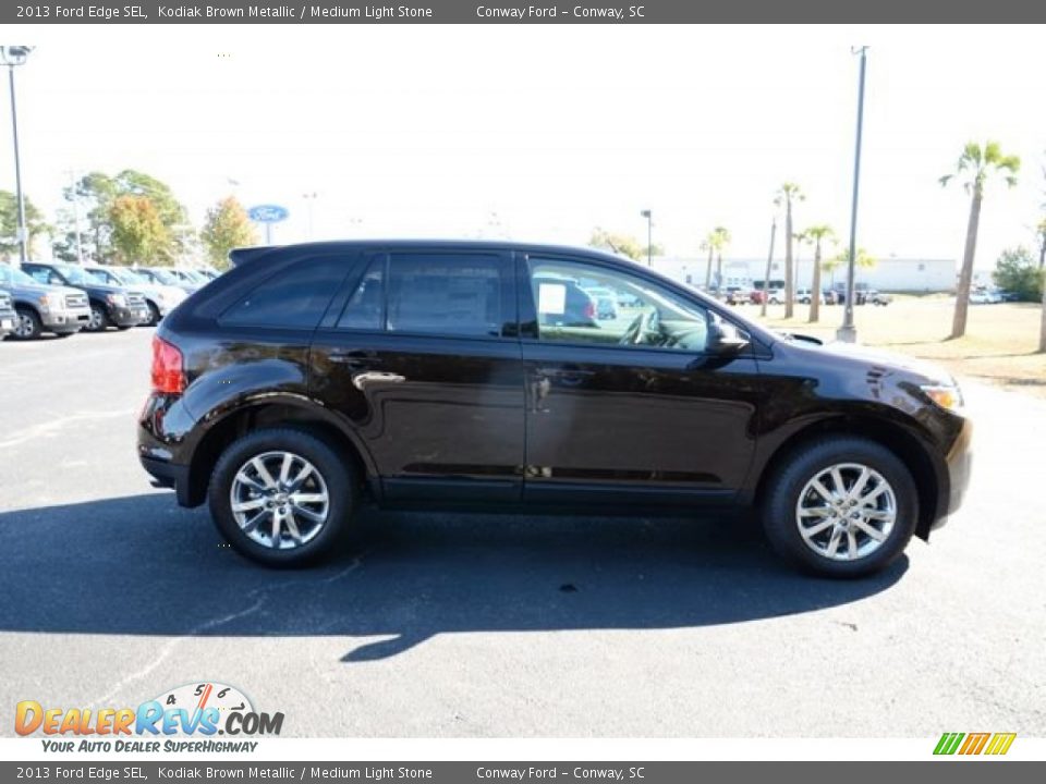 2013 Ford Edge SEL Kodiak Brown Metallic / Medium Light Stone Photo #4