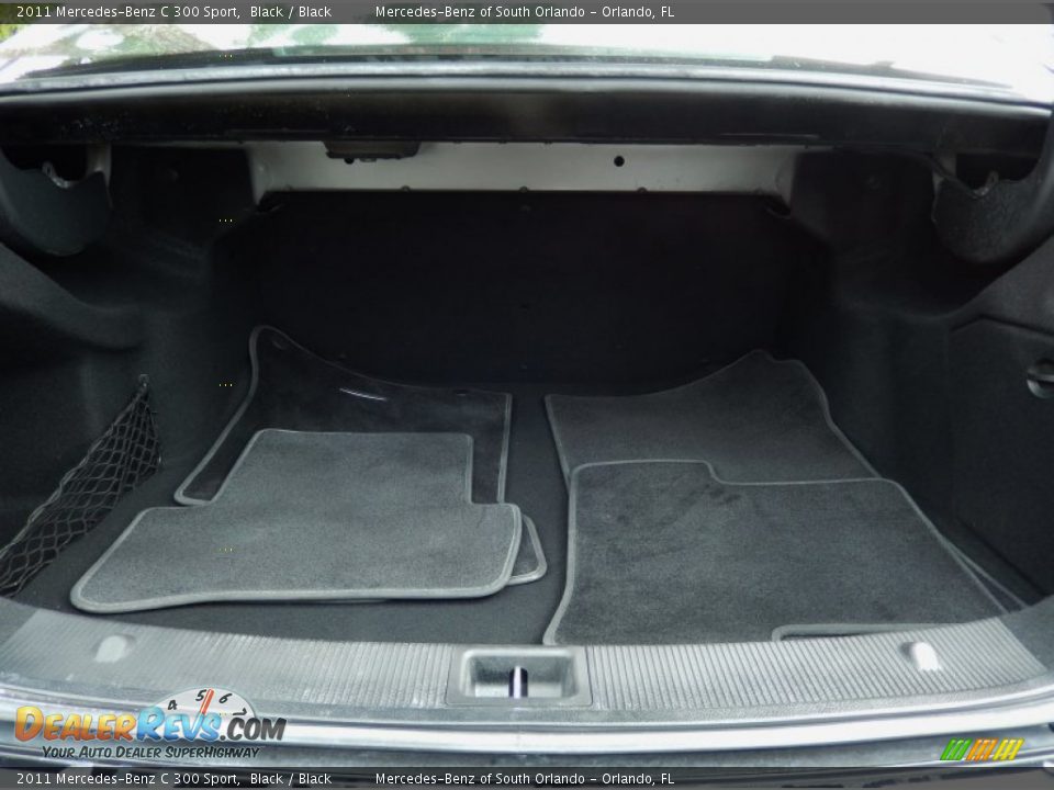 2011 Mercedes-Benz C 300 Sport Black / Black Photo #10