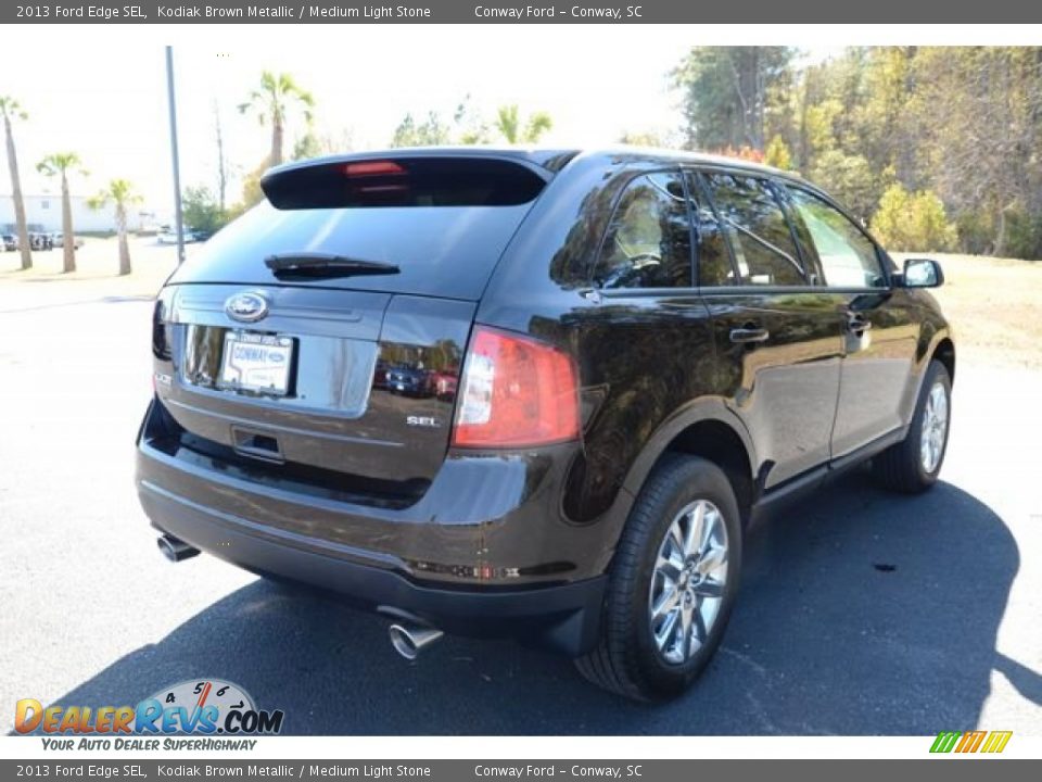 2013 Ford Edge SEL Kodiak Brown Metallic / Medium Light Stone Photo #5
