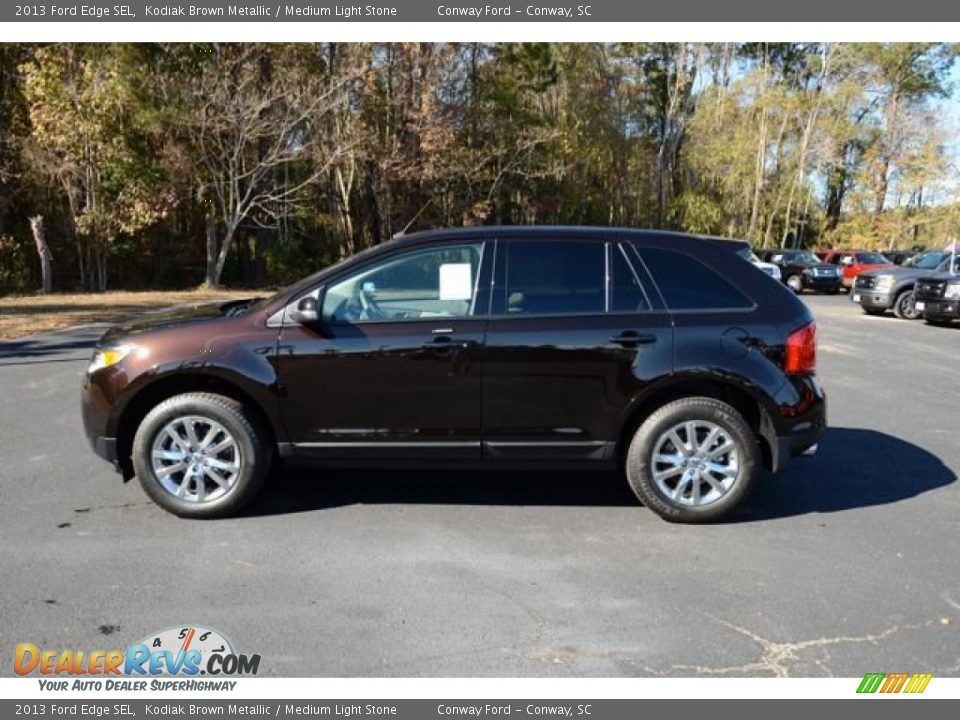 2013 Ford Edge SEL Kodiak Brown Metallic / Medium Light Stone Photo #9