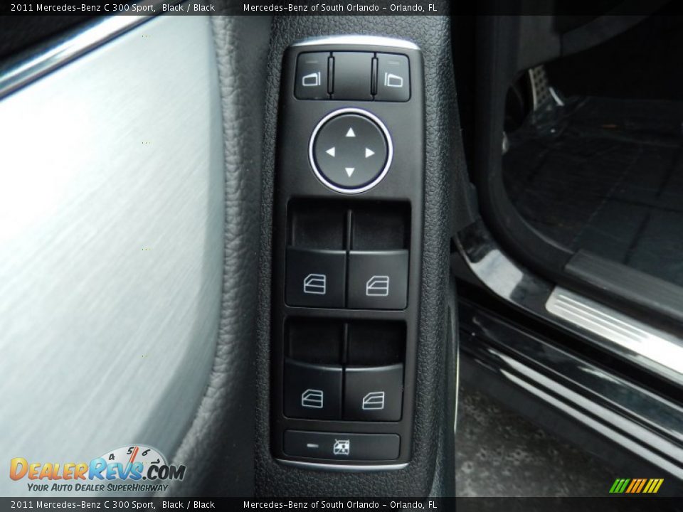 2011 Mercedes-Benz C 300 Sport Black / Black Photo #14